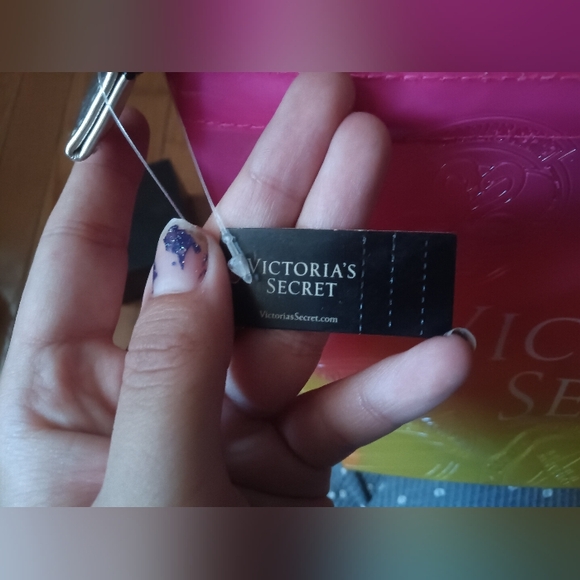 Victoria Secret jelly ombre color cosmetic bag - Picture 5 of 9